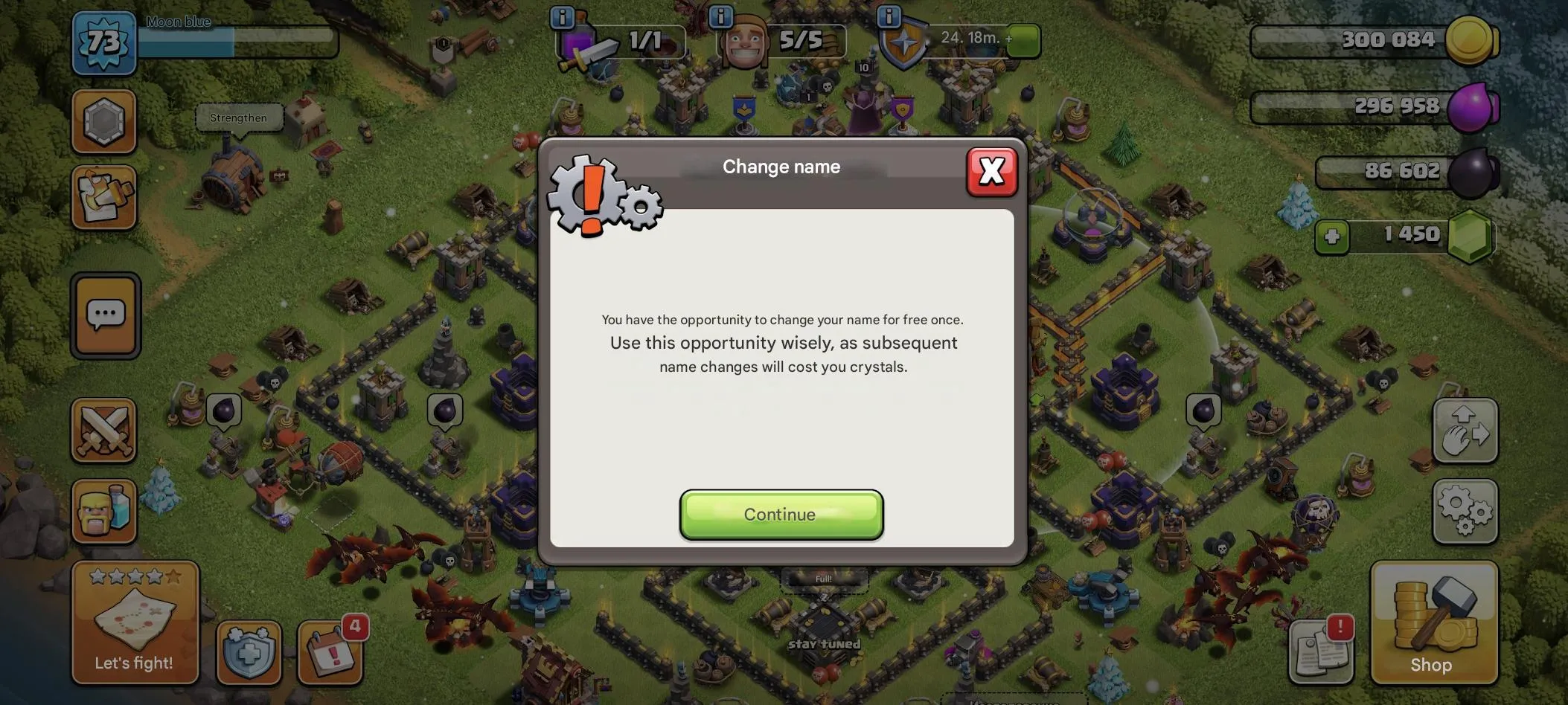 COC567 Maxed TH16 |1400 Games Played | 5 Builders | Nickname Change Available | Many Items & Decorations 